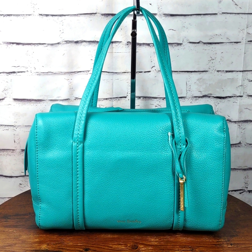 Vera Bradley "Mallory" Leather Satchel Bag